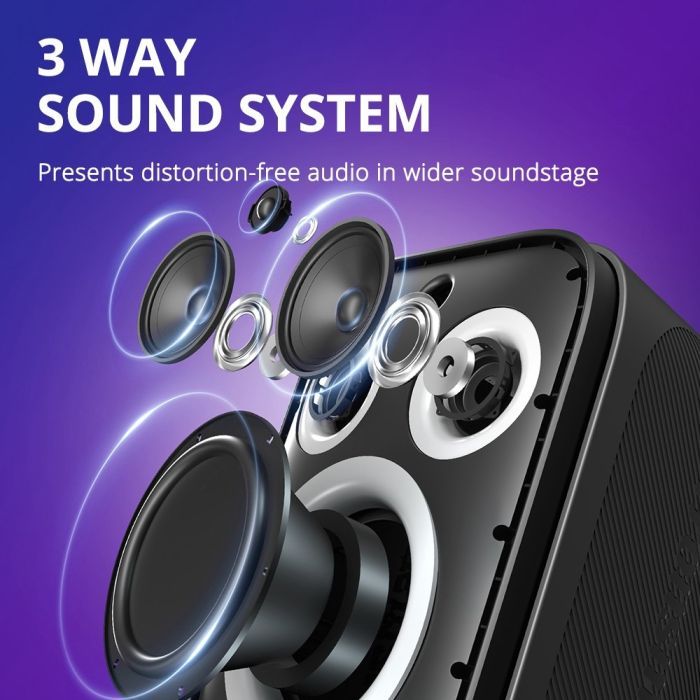 Акустическая система Tronsmart Halo 200 + 2 MIcs Black (968233) изображение 10