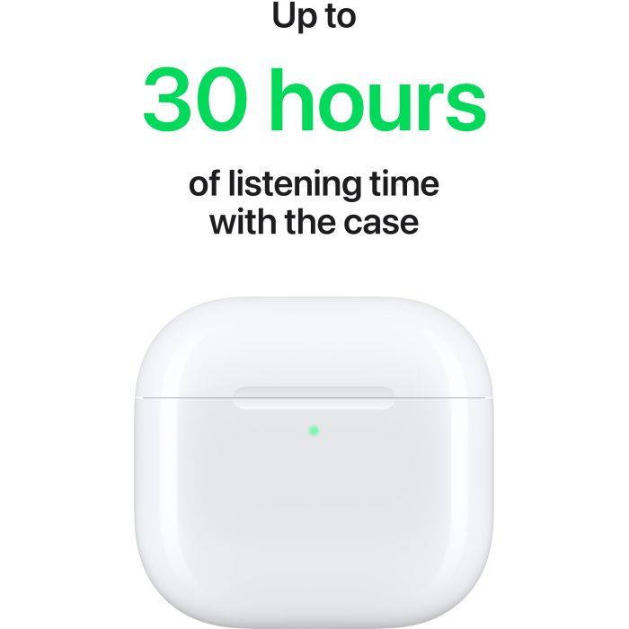 Наушники Apple AirPods 4 (MXP63ZE/A) изображение 6