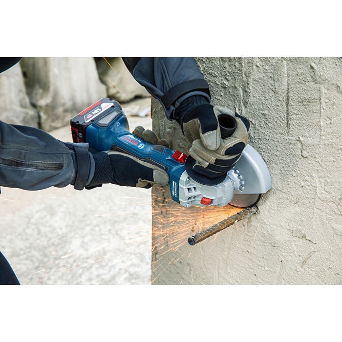 Набір електроіструментів Bosch 18V GWS180-LI, GSB 18V-50, 2х4А (0.615.990.M8S) зображення 7