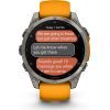 Смарт-годинник Garmin fenix 8 47mm, AMOLED, Saph, Ti/Bare/Grpht, SparkOrg/GrphtBd, (010-02904-11) зображення 11