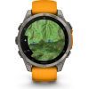 Смарт-годинник Garmin fenix 8 47mm, AMOLED, Saph, Ti/Bare/Grpht, SparkOrg/GrphtBd, (010-02904-11) зображення 7