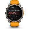 Смарт-годинник Garmin fenix 8 47mm, AMOLED, Saph, Ti/Bare/Grpht, SparkOrg/GrphtBd, (010-02904-11) зображення 8