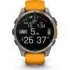 Смарт-годинник Garmin fenix 8 47mm, AMOLED, Saph, Ti/Bare/Grpht, SparkOrg/GrphtBd, (010-02904-11) зображення 9