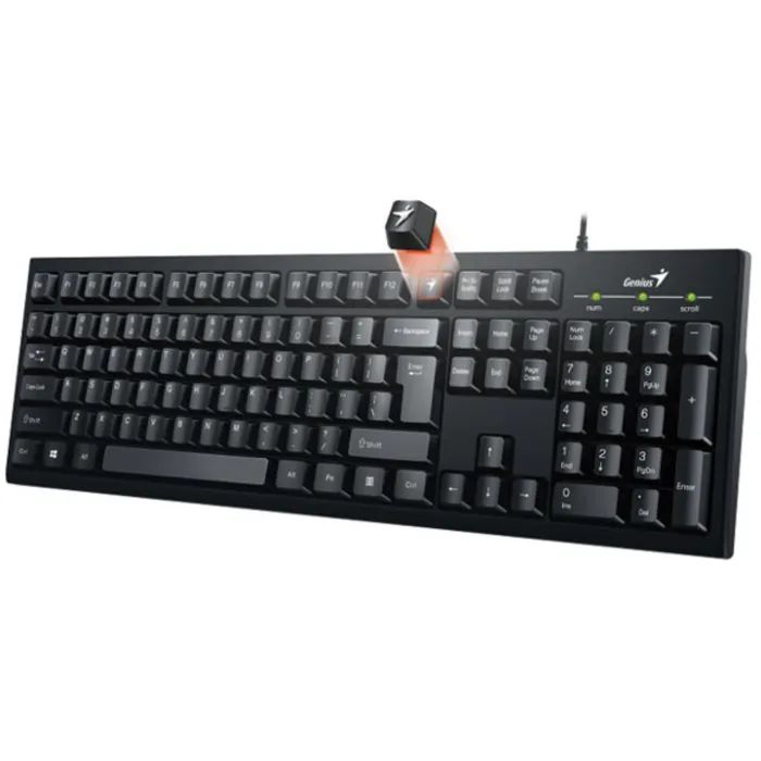 Клавиатура Genius Smart KB-100 USB UA Black (31300005410) изображение 6