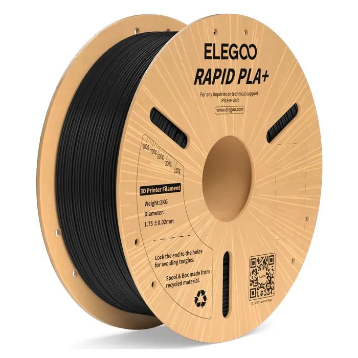 Пластик для 3D-принтера ELEGOO Rapid PLA Plus 1кг, 1.75мм, orange (50.203.0120)