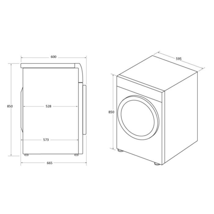 Сушильна машина Haier HD90-A3939R-S зображення 10