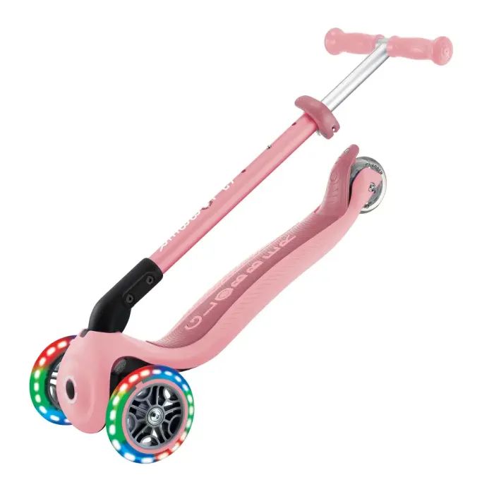 Самокат Globber Primo Foldable Lights колеса с подсветкой до 50 кг. 3+ Зеленый (432-106-3) изображение 10