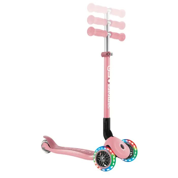 Самокат Globber Primo Foldable Lights колеса с подсветкой до 50 кг. 3+ Зеленый (432-106-3) изображение 7