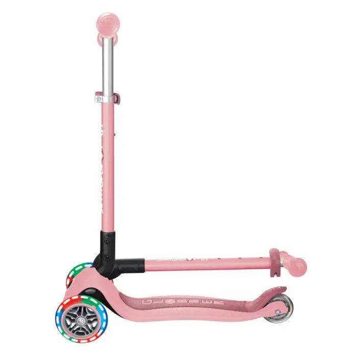 Самокат Globber Primo Foldable Lights колеса с подсветкой до 50 кг. 3+ Зеленый (432-106-3) изображение 9