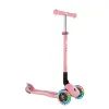 Самокат Globber Primo Foldable Lights колеса с подсветкой до 50 кг 3+ Пастельно-розовый (432-211-3)