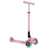 Самокат Globber Primo Foldable Lights колеса с подсветкой до 50 кг 3+ Пастельно-розовый (432-211-3)