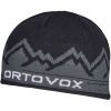 Шапка Ortovox Peak Beanie black raven - чорний (025.001.0150)