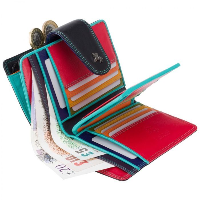 Кошелек Visconti SP31 Poppy c RFID Black Multi (SP31 BLK M) изображение 4