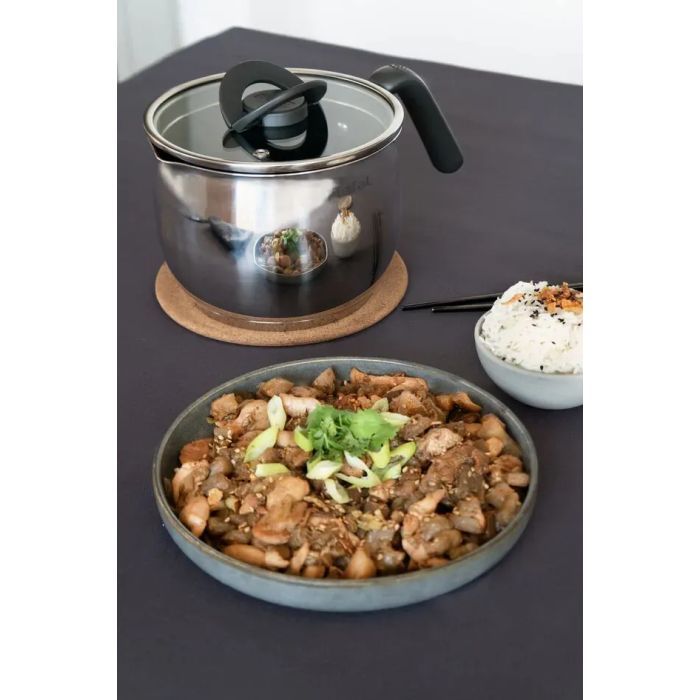 Кастрюля Tefal Opti Space,2.5л, (мультикаструля) нержавіюча сталь, бакеліт (G7371795) изображение 6