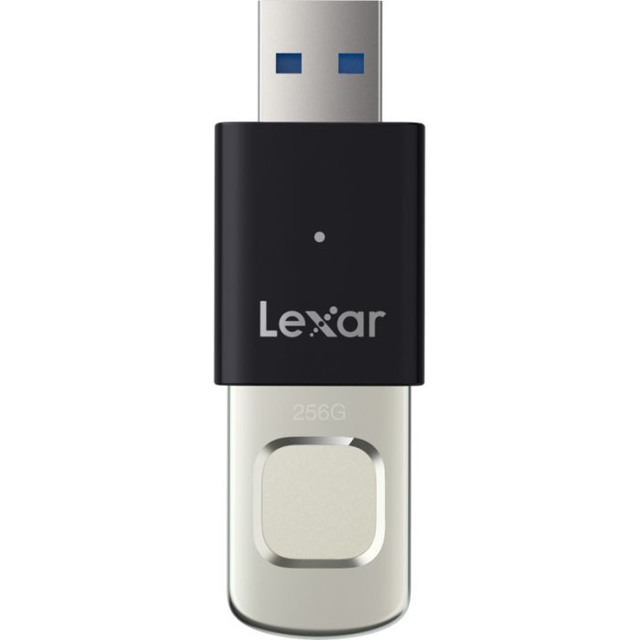 USB флеш накопитель Lexar 128GB JumpDrive Fingerprint F35 Pro USB 3.2 (LJDF35P128G-RNBNG) изображение 2