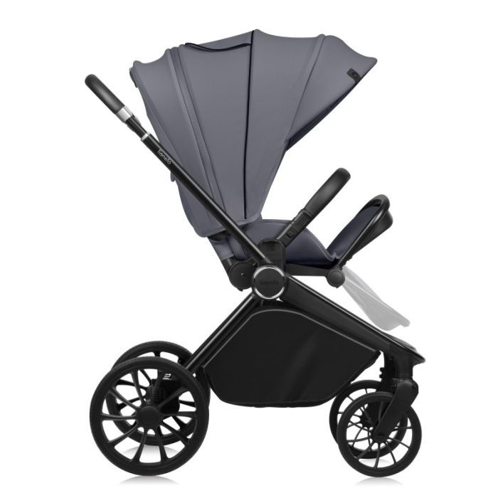 Коляска Lionelo 2 в 1 Mika Plus Grey Stone (LO-MIKA PLUS 2IN1 GREY STONE) изображение 3