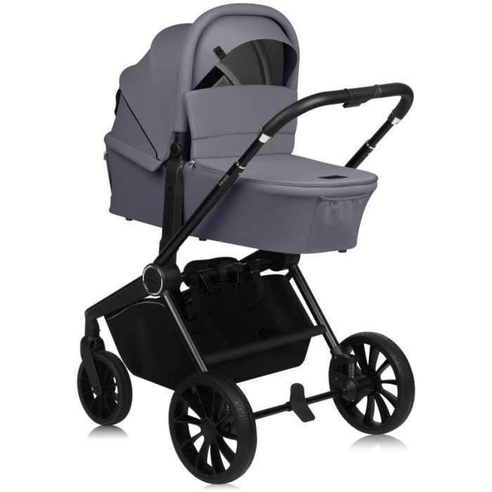Коляска Lionelo 2 в 1 Mika Plus Grey Stone (LO-MIKA PLUS 2IN1 GREY STONE) изображение 6