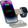 Зарядний пристрій Canyon wireless charger HEXAGON WCS-310 3in1 LightGrey/Orange (CNS-WCS310LGOR) зображення 5