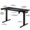 Компьютерный стол Mealux PowerDesk Duo Black (EVO-242 Duo B/B) изображение 3