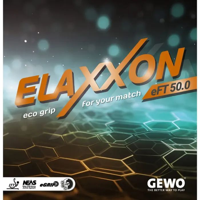Накладка для ракетки Gewo Elaxxon eFT 50.0 2.1 red (11373300021) (931320)
