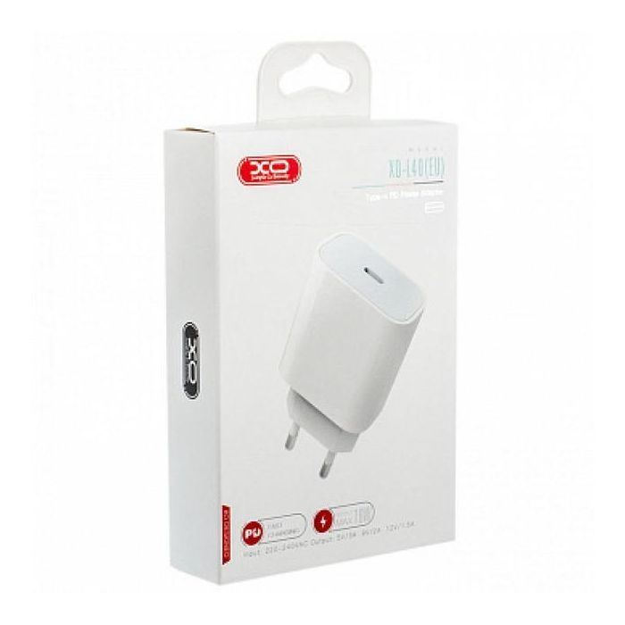 Зарядное устройство XO L40 PD/3A/18W white + cable Lightning White (L40i-WH) изображение 4