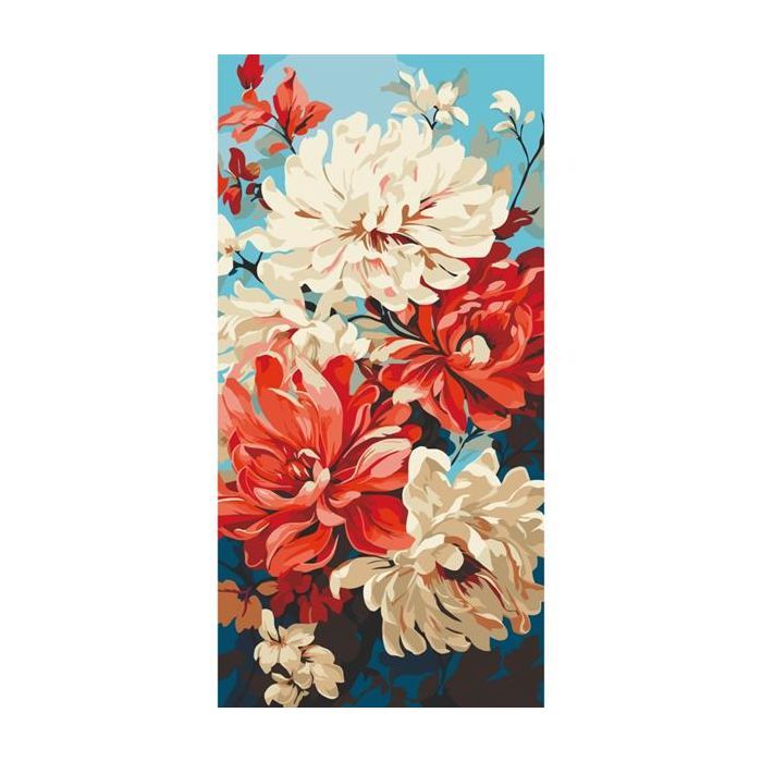Картина по номерам ArtCraft Жоржини 40х80 см (13070-AC)