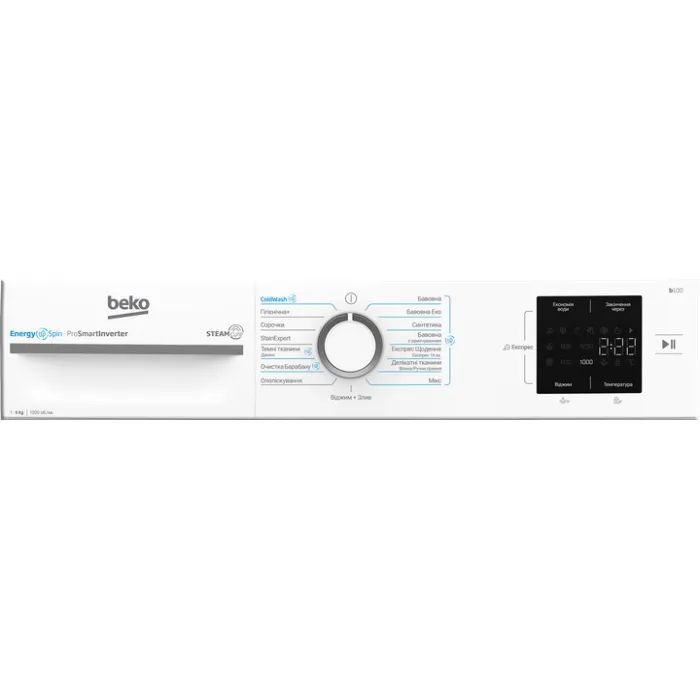 Стиральная машина Beko BM1WFSU36243WW изображение 6