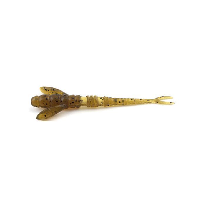 Силікон рибальський FishUP Flit 1.5" 074 - Green Pumpkin Seed (10шт/уп) (1862.00.74)