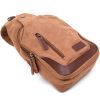 Сумка Vintage Мужская через плечо Коричневая (20389) изображение 2