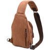Сумка Vintage Мужская через плечо Коричневая (20389) изображение 5