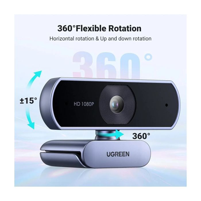 Веб-камера UGREEN CM678 HD USB-A (15728) зображення 3