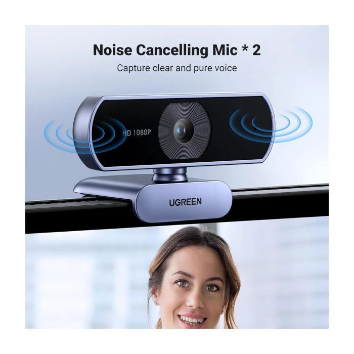 Веб-камера UGREEN CM678 HD USB-A (15728) зображення 5