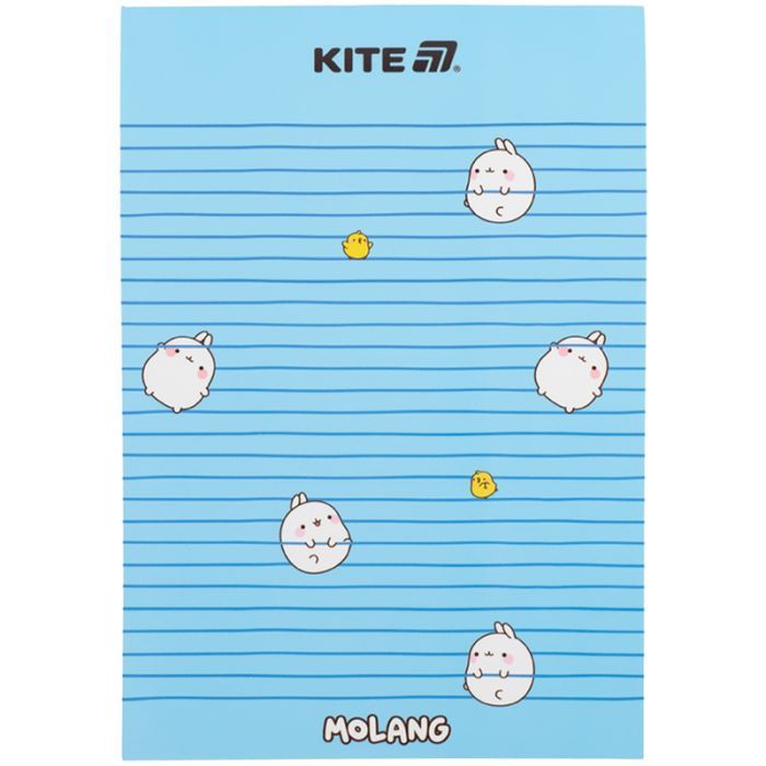 Блокнот Kite Molang A5, 50 листов, клетка (ML25-194-1)