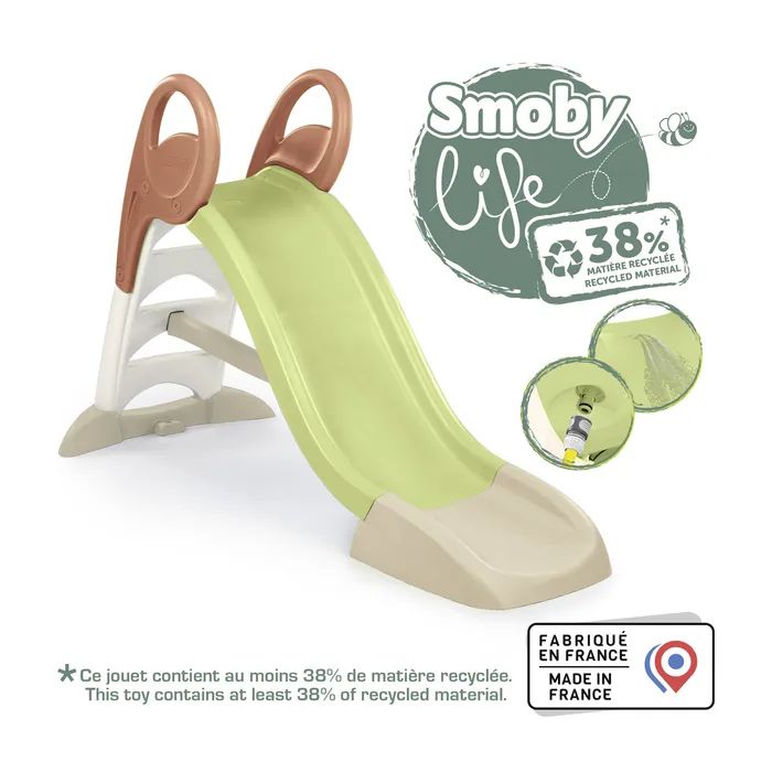 Гірка Smoby Life з водним ефектом зелено-бежева (7600820510) зображення 3