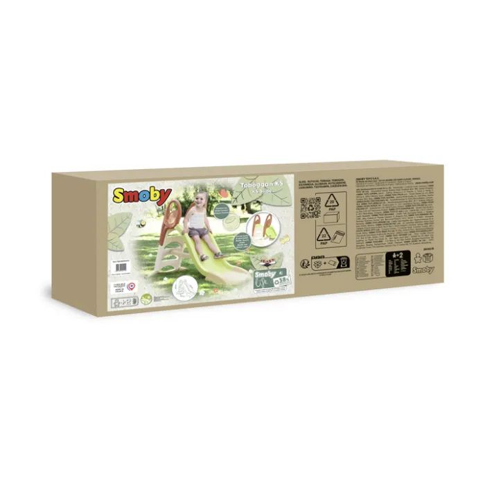 Гірка Smoby Life з водним ефектом зелено-бежева (7600820510) зображення 5
