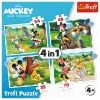 Пазл Trefl Mickey&friends Хороший день (35, 48, 54, 70) элемента (5900511346046) изображение 6