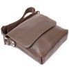 Сумка Grande Pelle В гладкой коже Шоколадная (11334) изображение 7