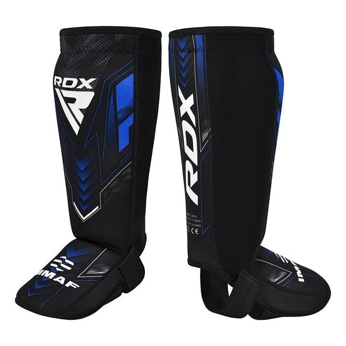 Захист гомілки і стопи RDX Neoprene Shin Instep IMMAF-1-Blue XL (SGN-IMF-1U-XL) зображення 2