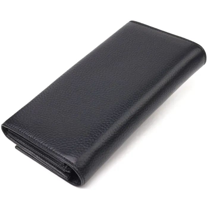 Портмоне Canpellini З натуральної шкіри Чорне (21529) зображення 2