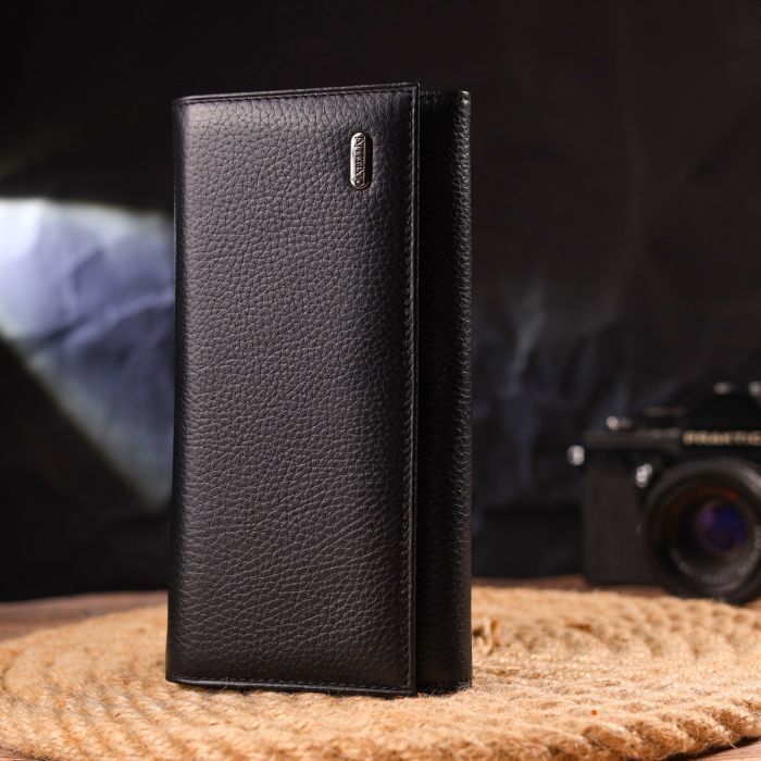 Портмоне Canpellini З натуральної шкіри Чорне (21529) зображення 8