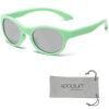Детские солнцезащитные очки Koolsun Boston, 1-4 роки, зелені (KS-BOGA001) изображение 3