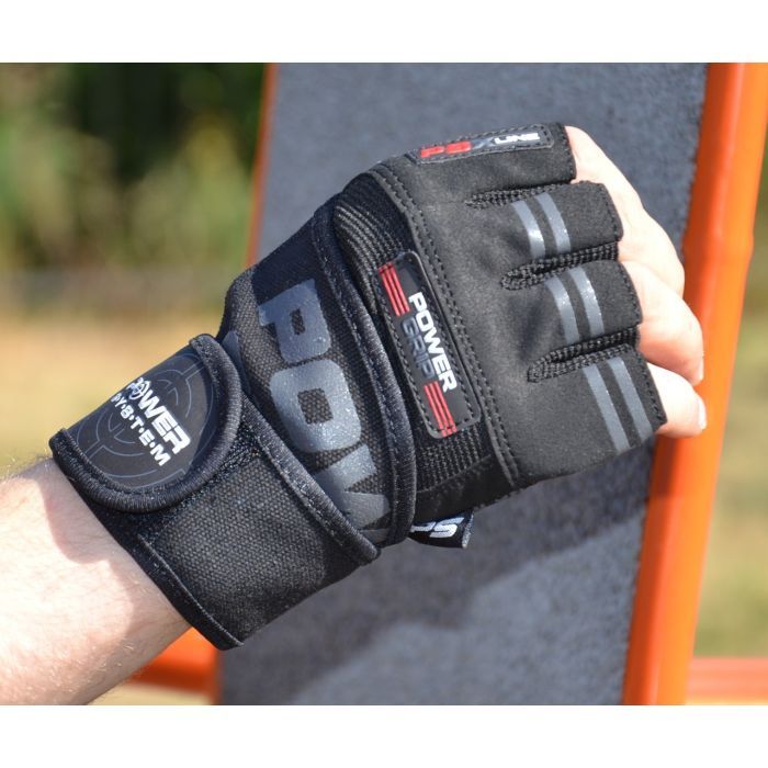 Перчатки для фитнеса Power System Power Grip PS-2800 Black M (PS-2800_M_Black) изображение 3