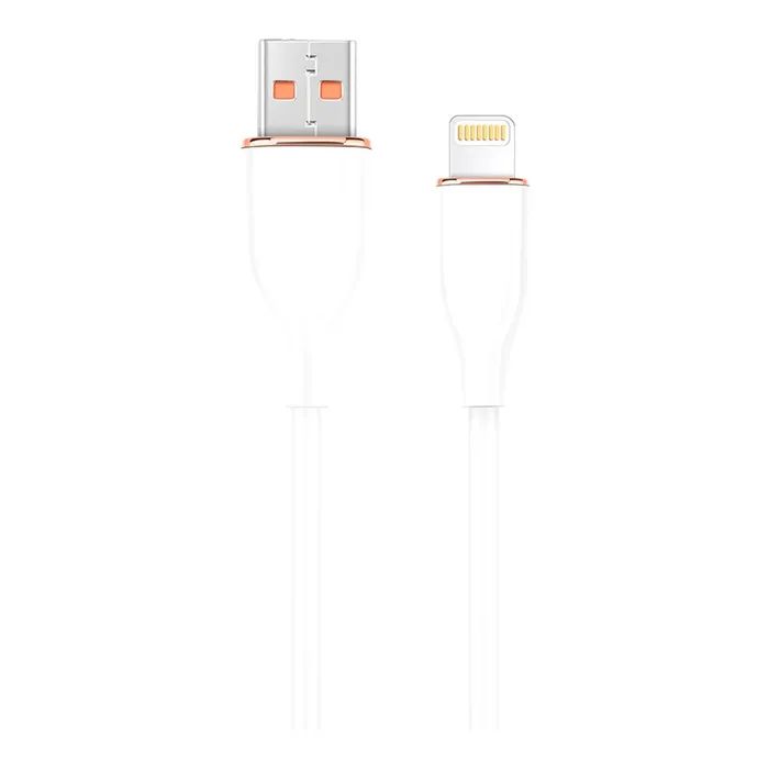Дата кабель USB 2.0 AM to Lightning 1.5m 2.1A Cablexpert (CC-USB2S-AM8PM-1.5M-P)