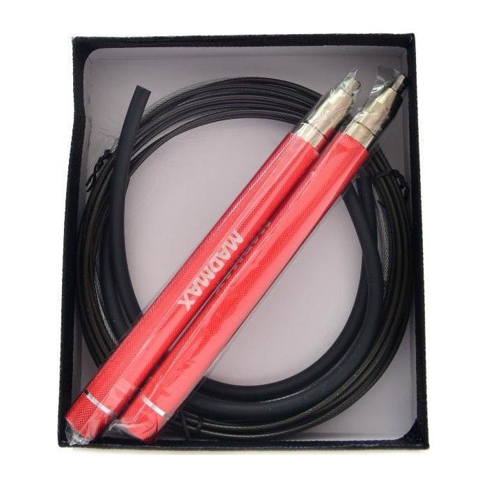 Скакалка MadMax MFA-286 Speed jump rope швидкісна Червона (MFA-286-RED-U) зображення 3