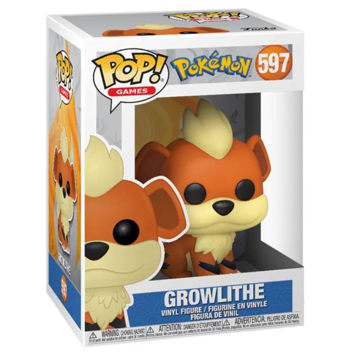 Фігурка Funko Pop cерії Покемон - Гроуліт (74229) зображення 4