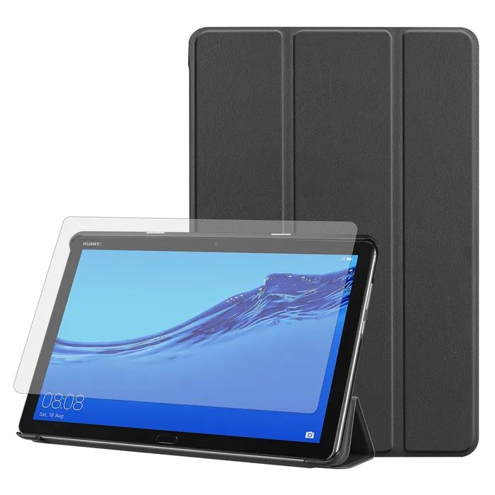 Чехол для планшета AirOn Premium HUAWEI M5 Lite 10.1" + film Black (4822352781036)