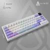 Клавиатура Ajazz AK650 Flying Fish Switch Purple RGB USB/Wireless/Bluetooth UA Purple (AK650-FF-PWB) изображение 11