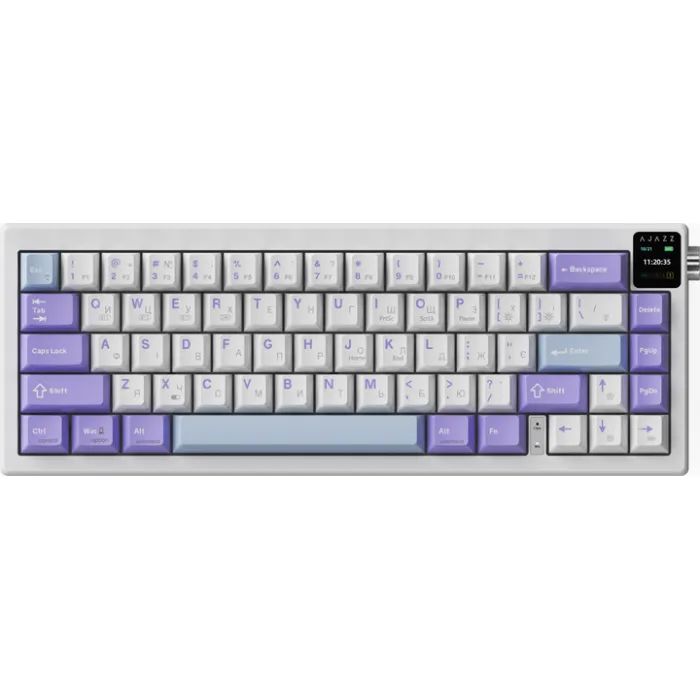 Клавиатура Ajazz AK650 Flying Fish Switch Black RGB USB/Wireless/Bluetooth UA Black (AK650-FF-BGY)