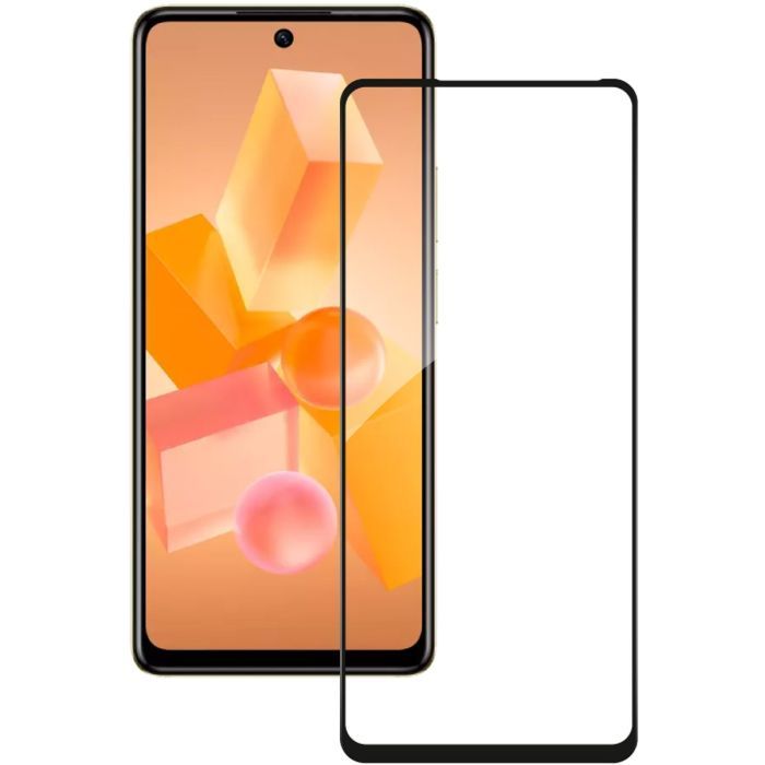 Стекло защитное ACCLAB Full Glue Infinix Hot 40 Pro Black (1283126589225) изображение 2