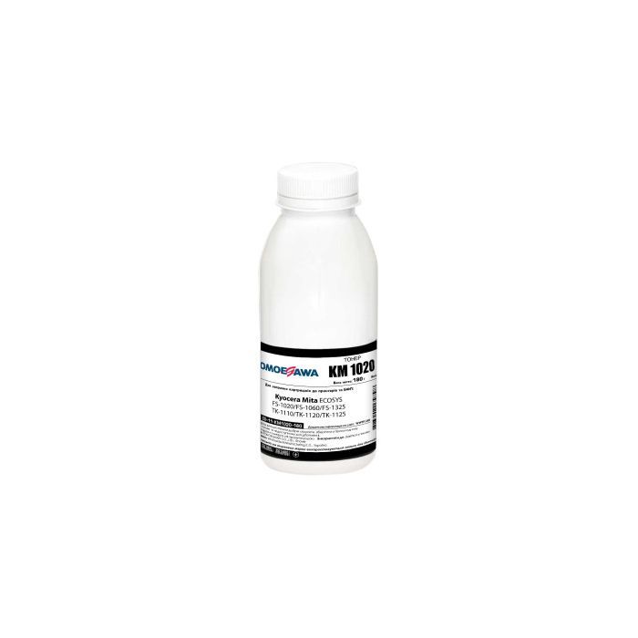 Тонер Kyocera ECOSYS TK-1110/TK-1120/TK-1125, 1kg, black Tomoegawa (ED-11-KM1020-1)